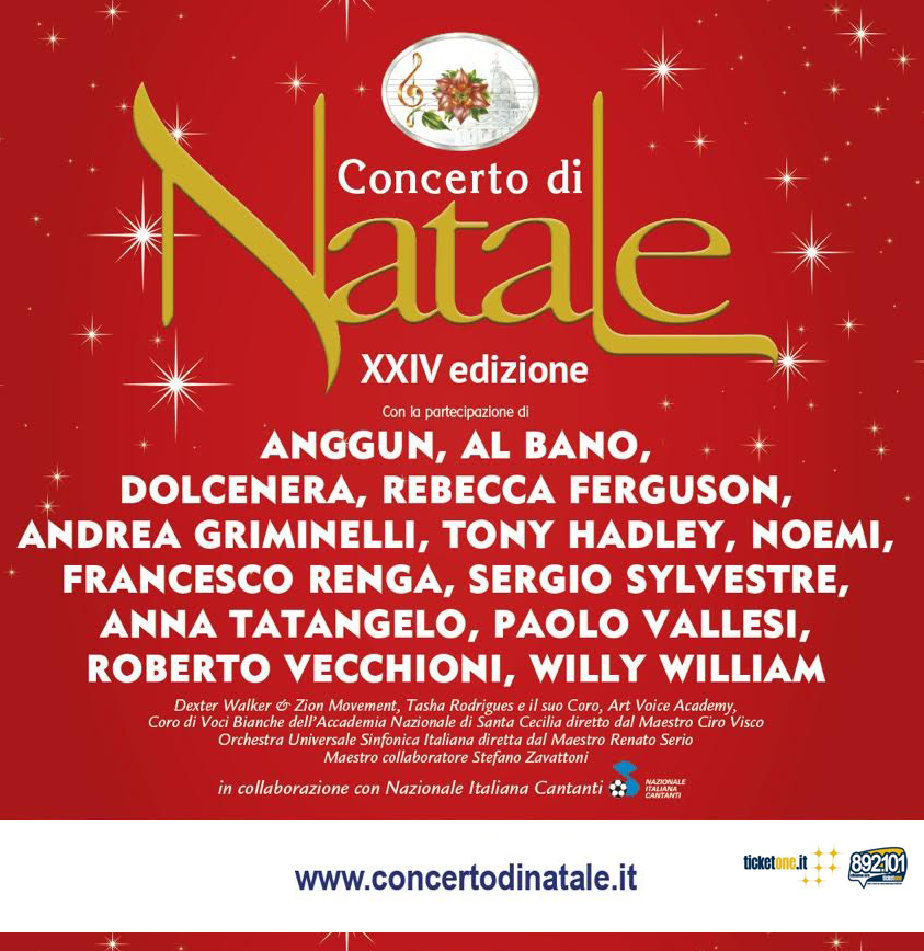 Roberto Vecchioni al Concerto di Natale XXIV ed.