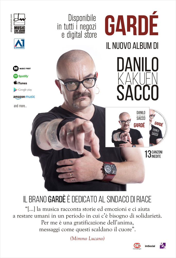 Gardé | Il nuovo album di Danilo Sacco