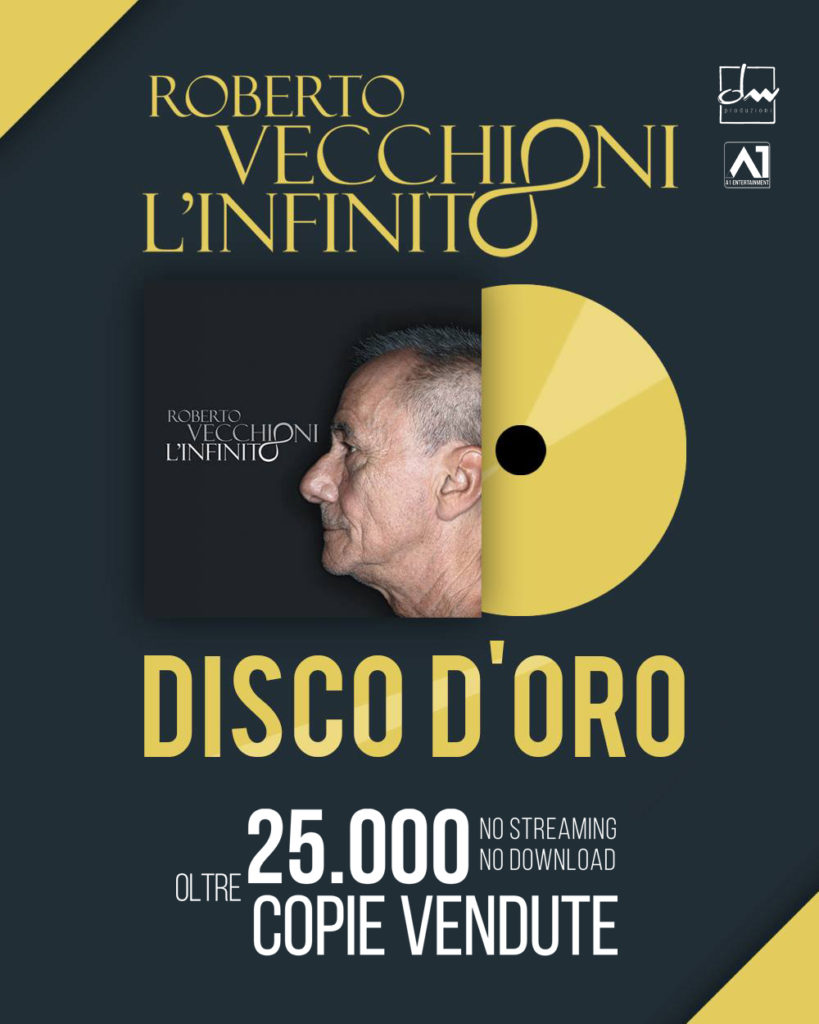 L’Infinito è Disco d’Oro