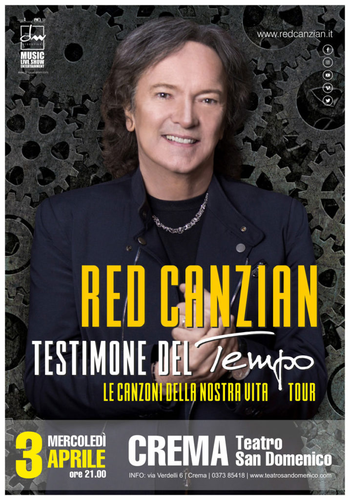 Testimone del Tempo Tour | Red Canzian