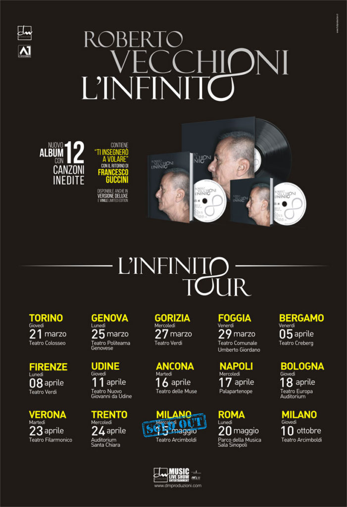 L’Infinito Tour | Roberto Vecchioni