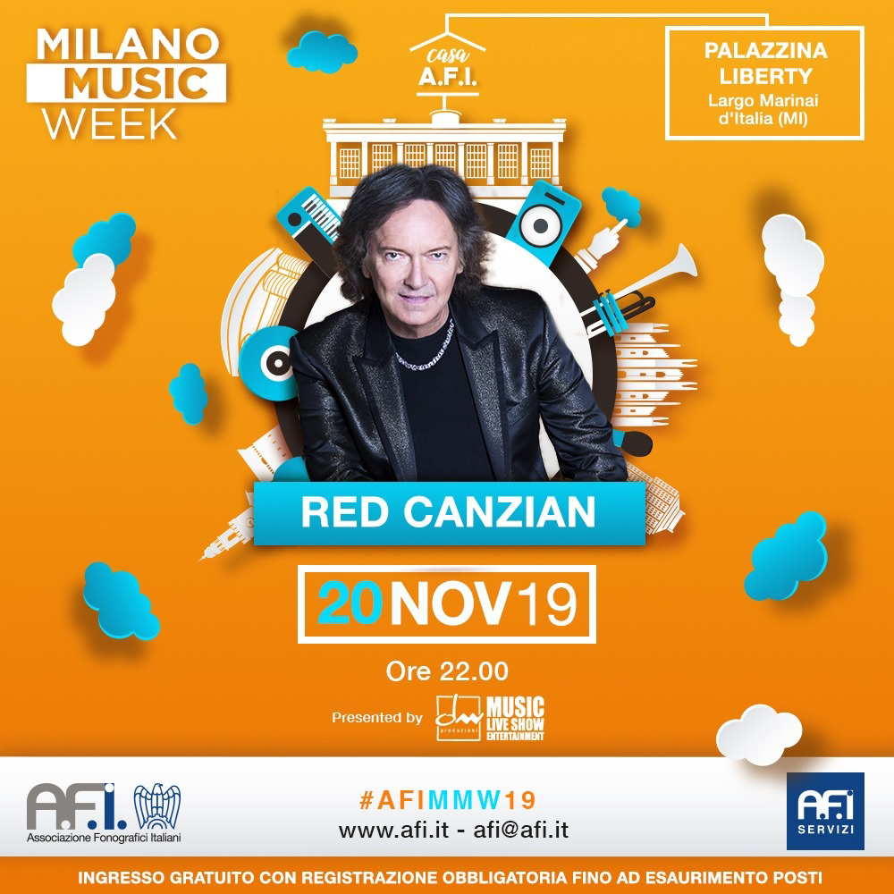 Milano Music Week – Red Canzian